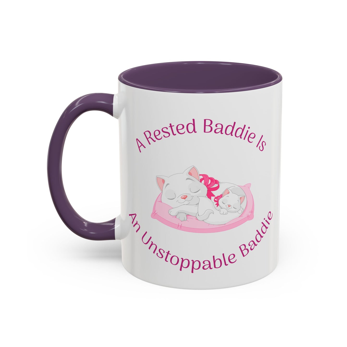 Accent Coffee Mug (11oz) Pink